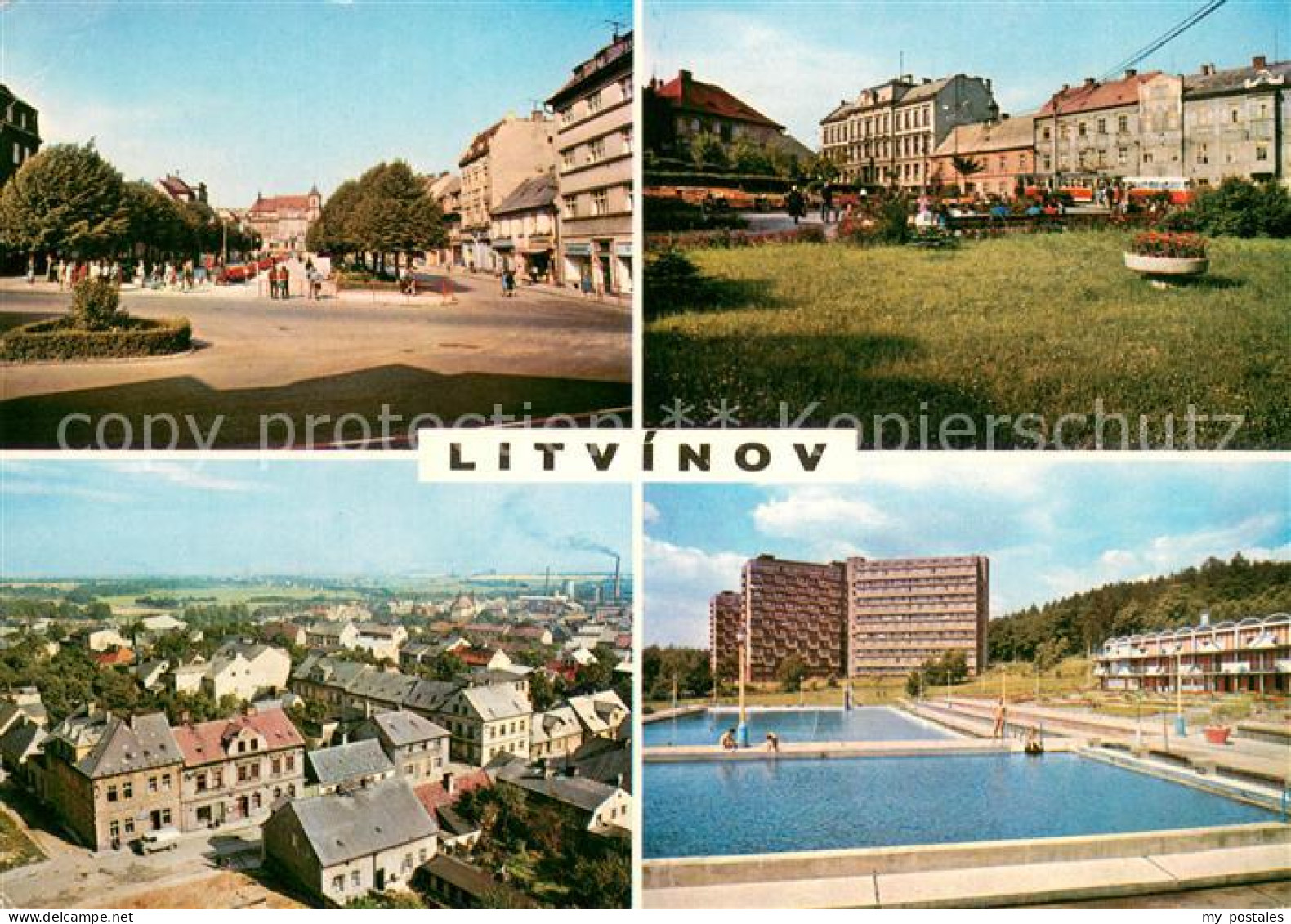 73648942 Litvinov Namesti Miru Manesti Budovatelu Celkovy Pohled Koldum A Koupal - Tsjechië