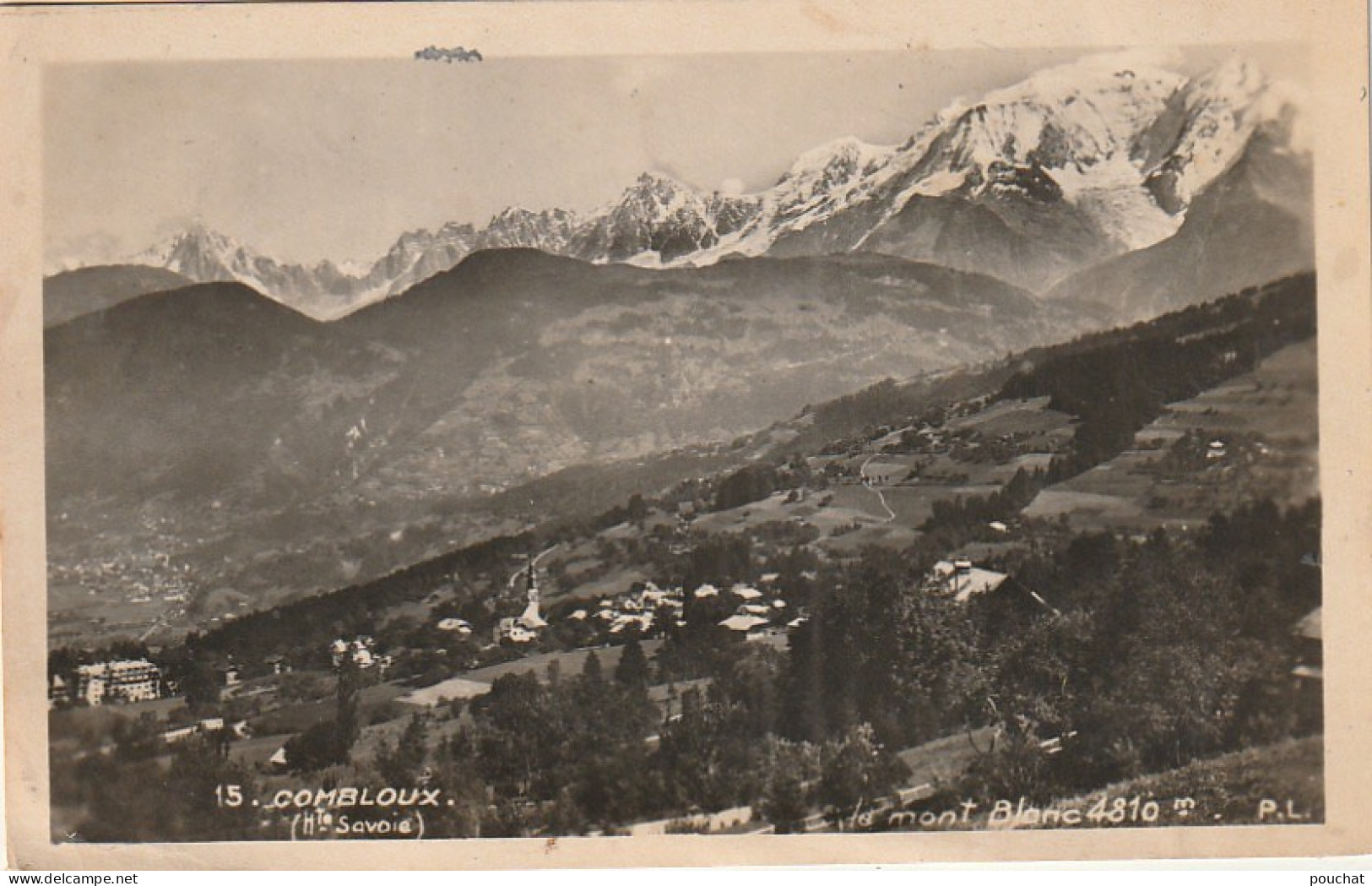 AA+ 99-(74) COMBLOUX - LE MONT BLANC - Combloux