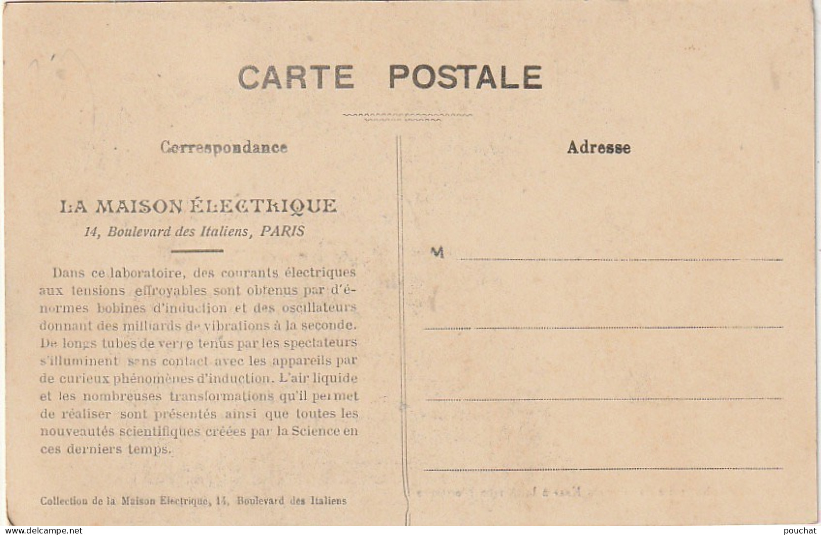 AA+ 100-(75) LE LABORATOIRE DE GEORGIA KNAP A LA MAISON ELECTRIQUE , PARIS - Arrondissement: 09