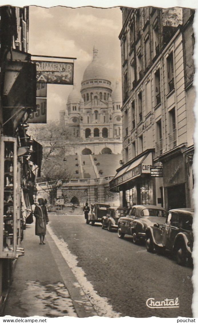 AA+ 100-(75) RUE DE STEINKERQUE ET SACRE COEUR - COMMERCES - AUTOMOBILES - Paris (18)