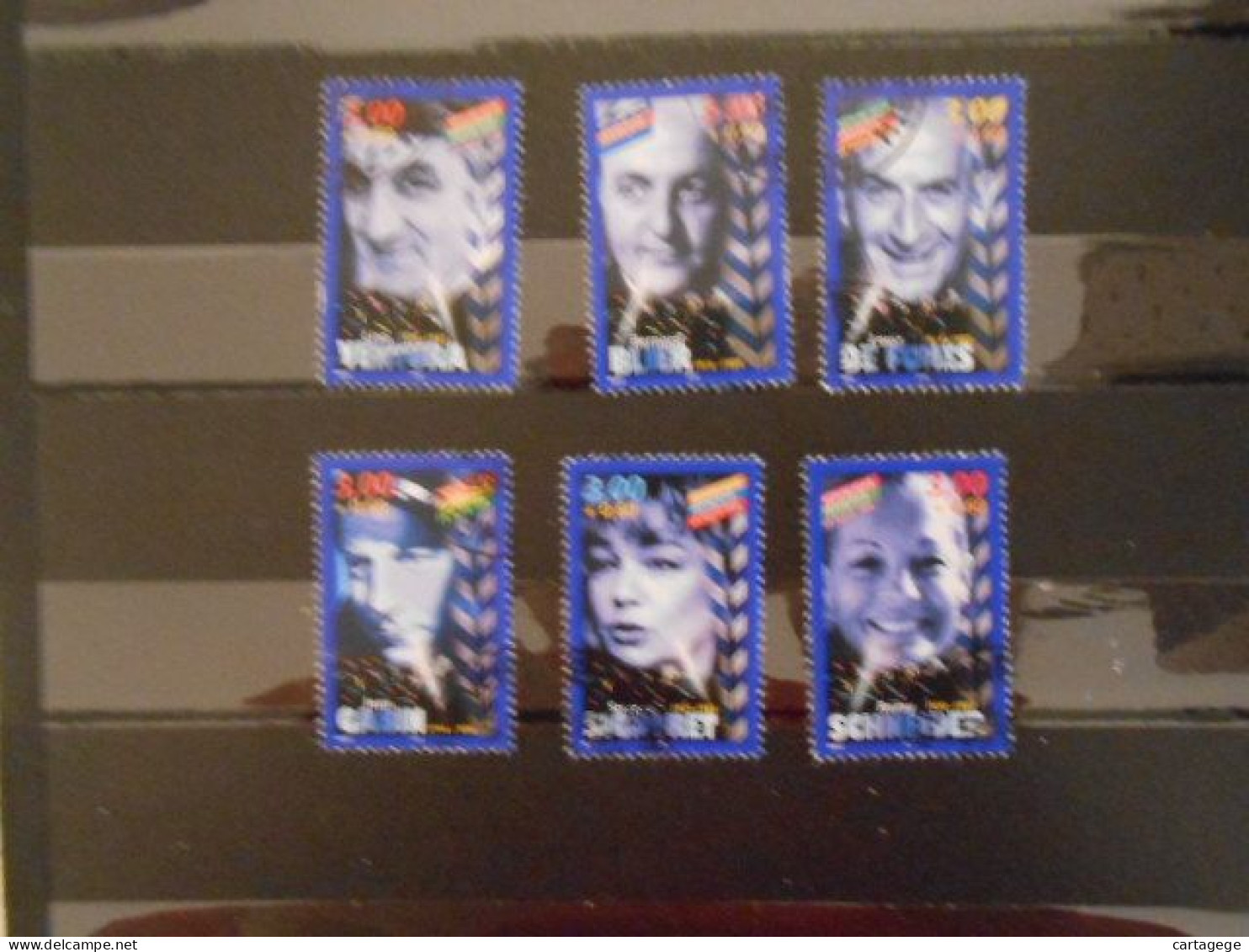 FRANCE YT 3187/3192  PERSONNAGES CELEBRES 1998 - Used Stamps