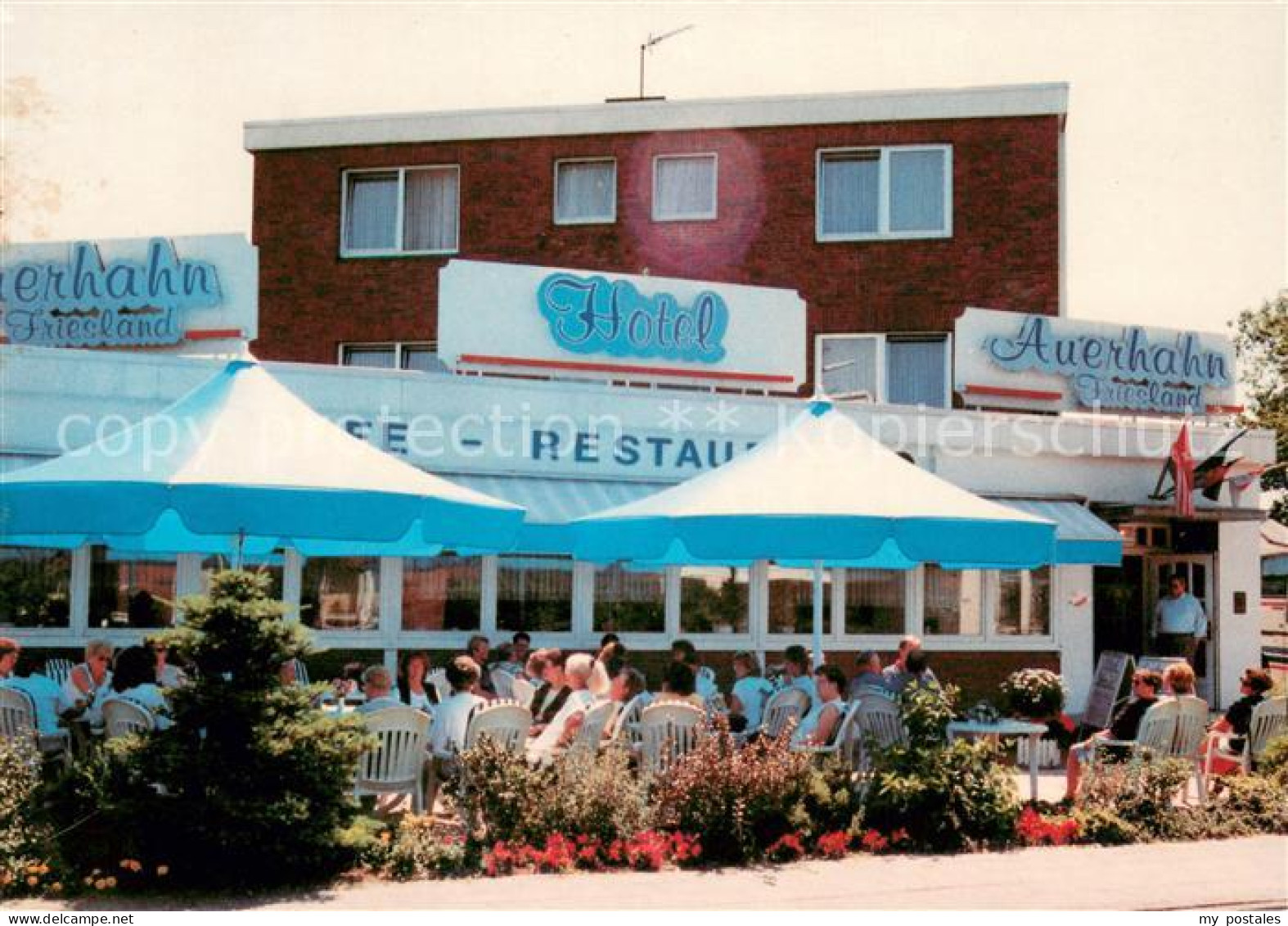 73648909 Sande Friesland Hotel Auerhahn Restaurant Terrasse Sande Friesland - Otros & Sin Clasificación