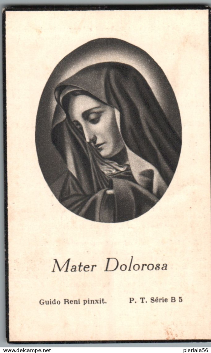 Bidprentje Meer - Laurijssen Maria Serafina (1924-1940) - Devotion Images