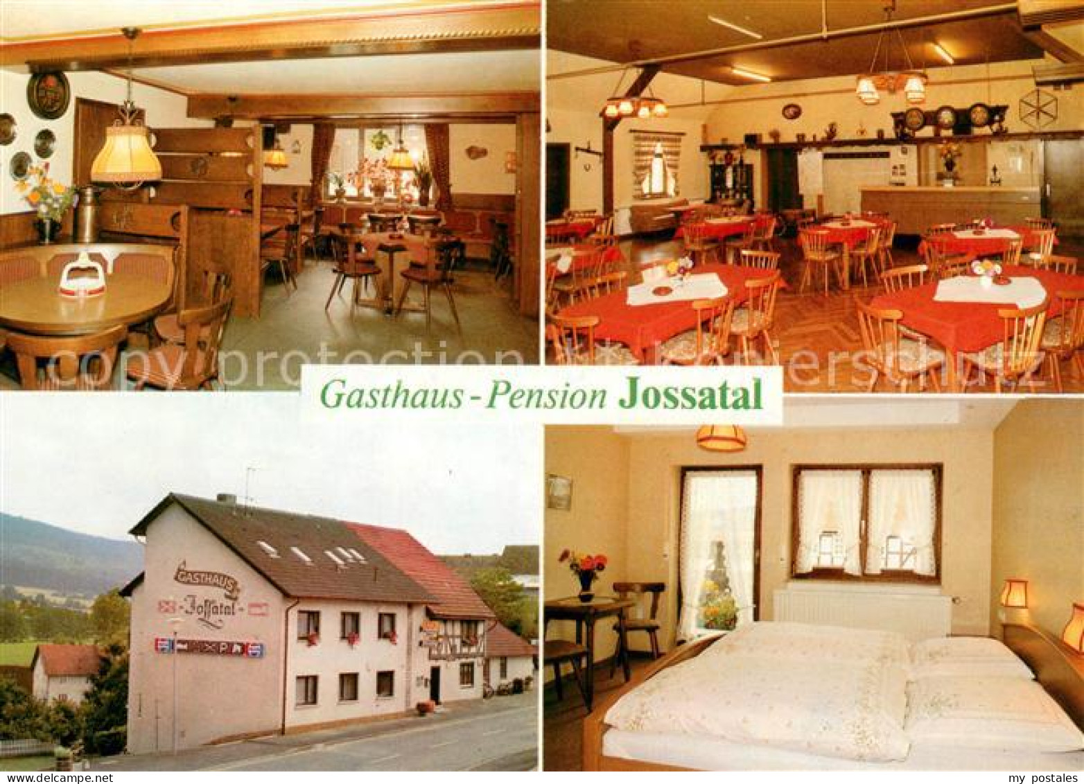 73648899 Breitenbach Herzberg Gasthaus Pension Jossatal Gastraum Fremdenzimmer B - Otros & Sin Clasificación