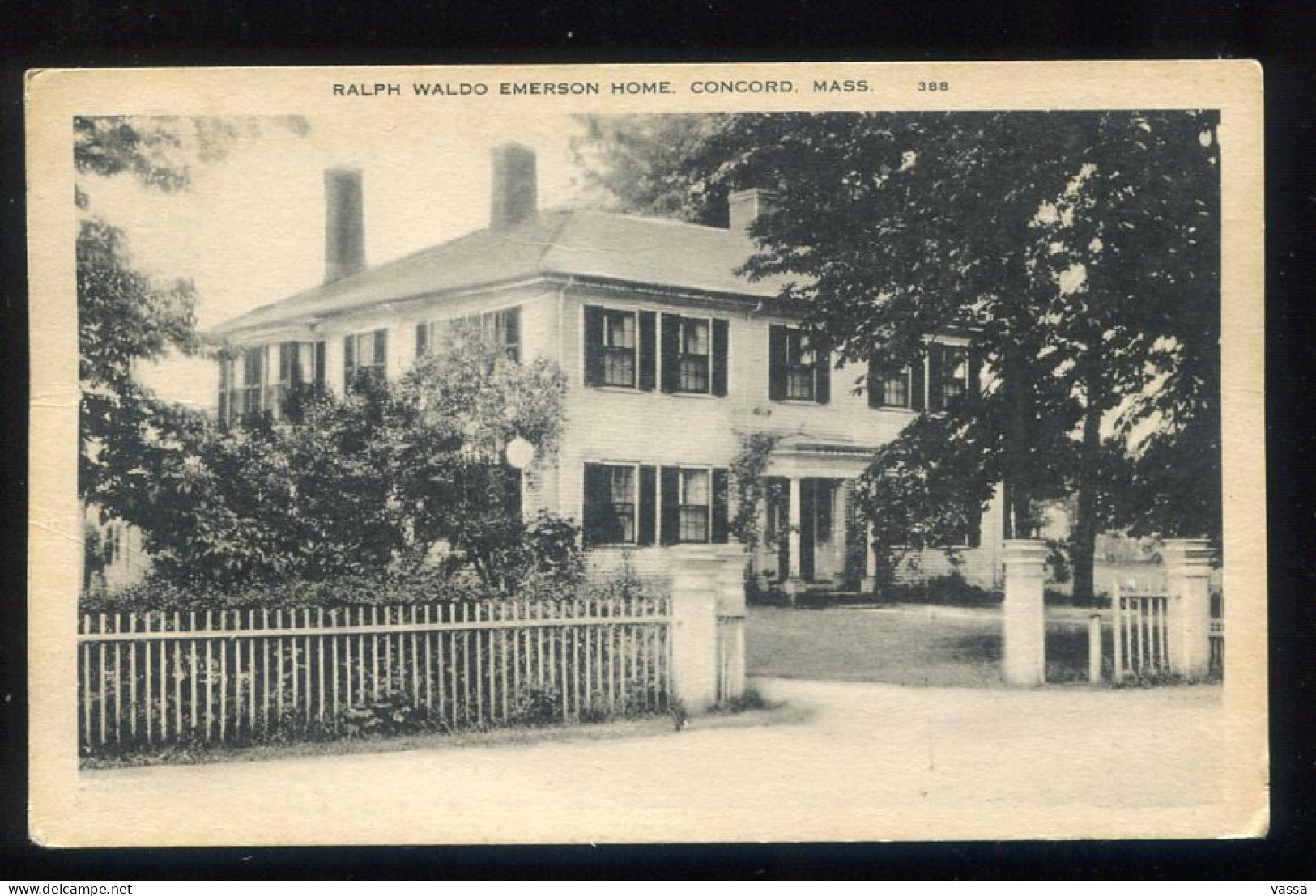 USA - RALPH WALDO EMERSON HOME  CONCORD - Other & Unclassified