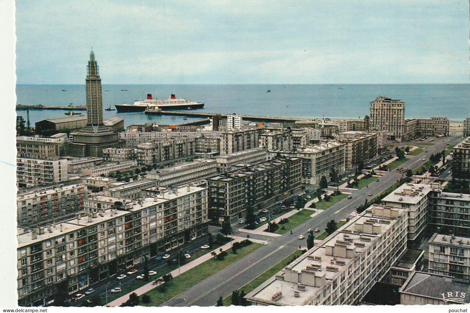 AA+ 102-(76) LE HAVRE - L'AVENUE FOCH ET L'ENTREE DU PORT - VUE GENERALE - Harbour