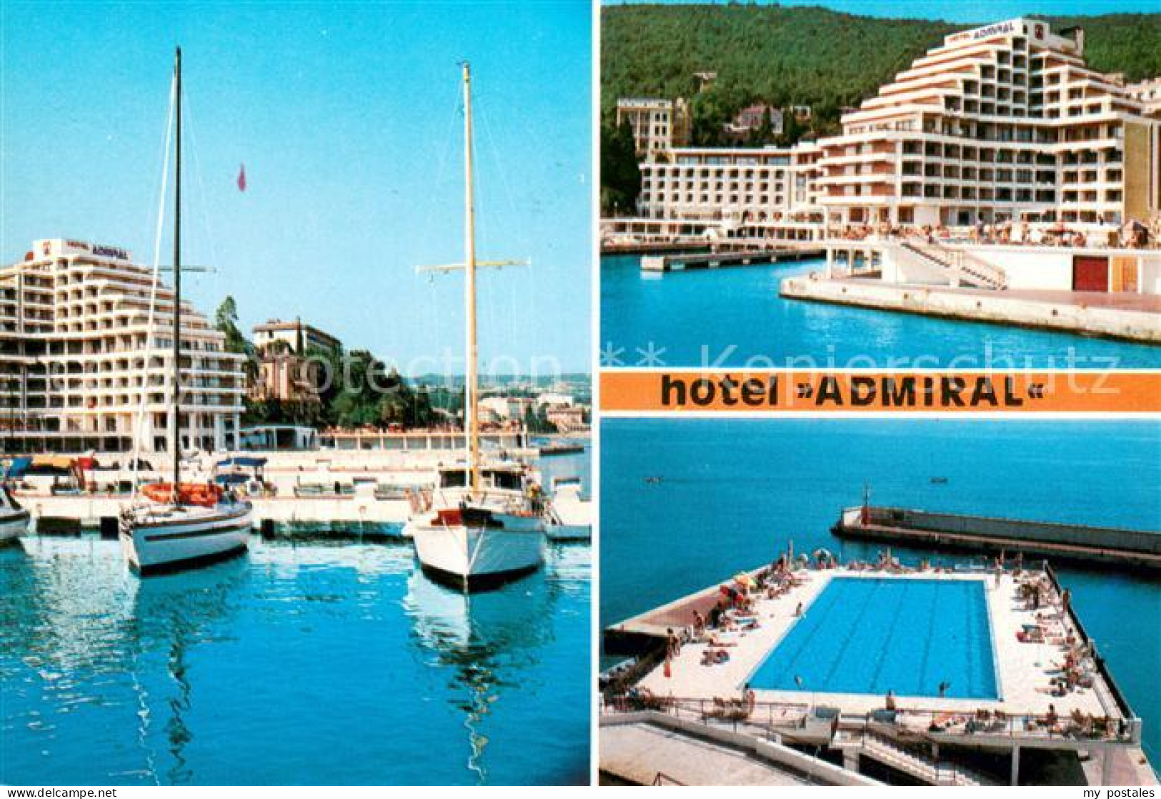 73648815 Opatija Istrien Hotel Admiral Yachthafen Schwimmbad Opatija Istrien - Croacia