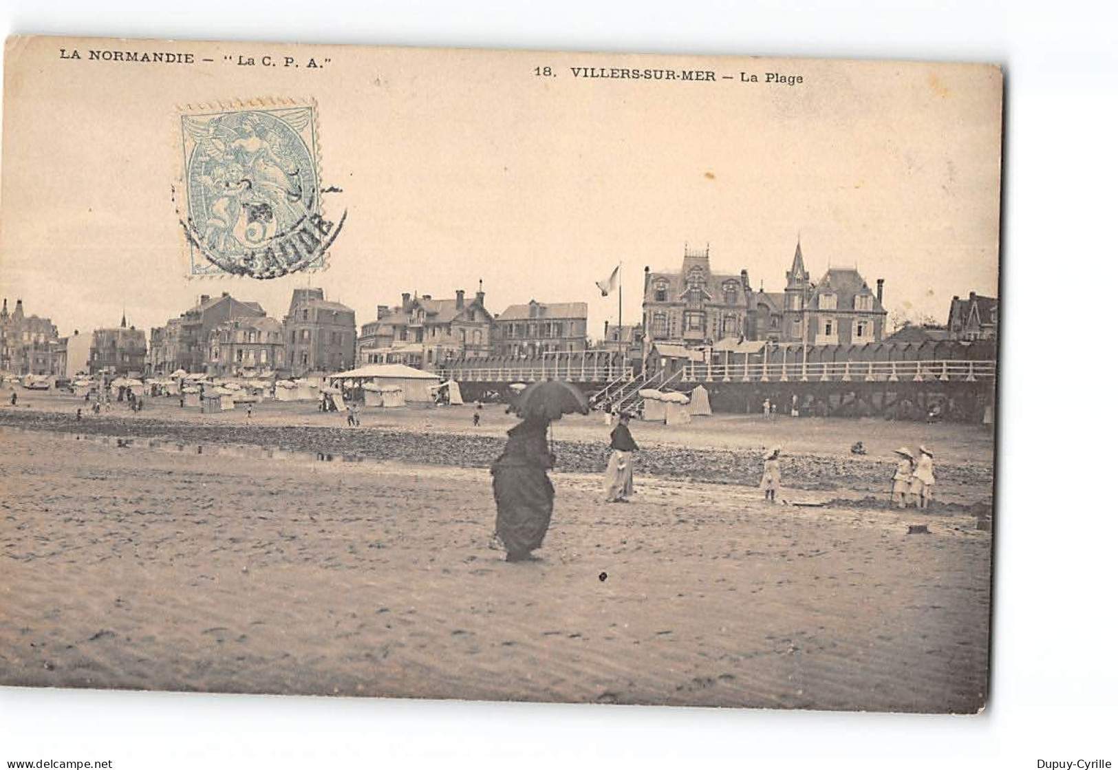 VILLERS SUR MER - La Plage - Très Bon état - Villers Sur Mer