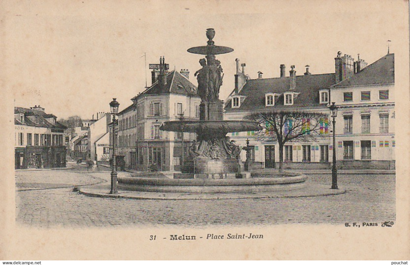 AA+ 104-(77) MELUN - PLACE SAINT JEAN   - Melun