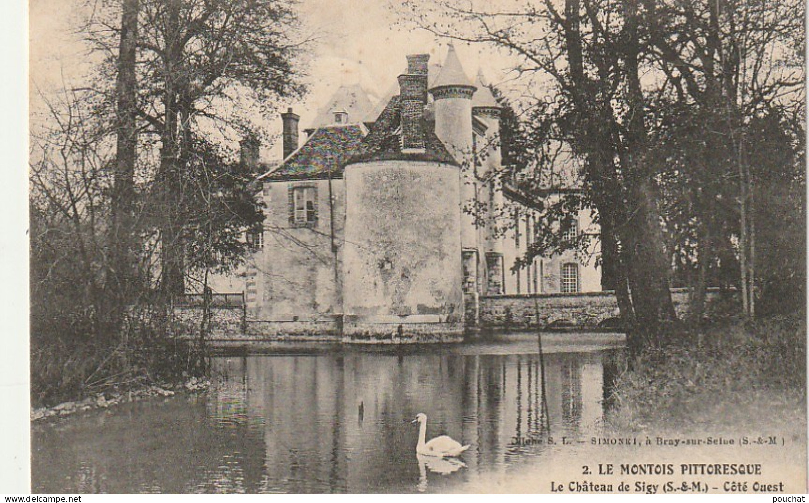 AA+ 104-(77) LE CHATEAU DE SIGY - COTE OUEST - Otros & Sin Clasificación