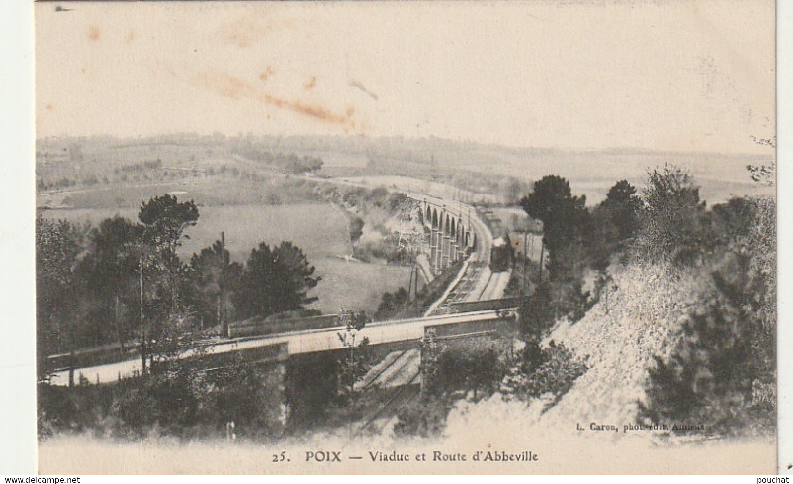 AA+ 107-(80) POIX - VIADUC ET ROUTE D'ABBEVILLE - Poix-de-Picardie