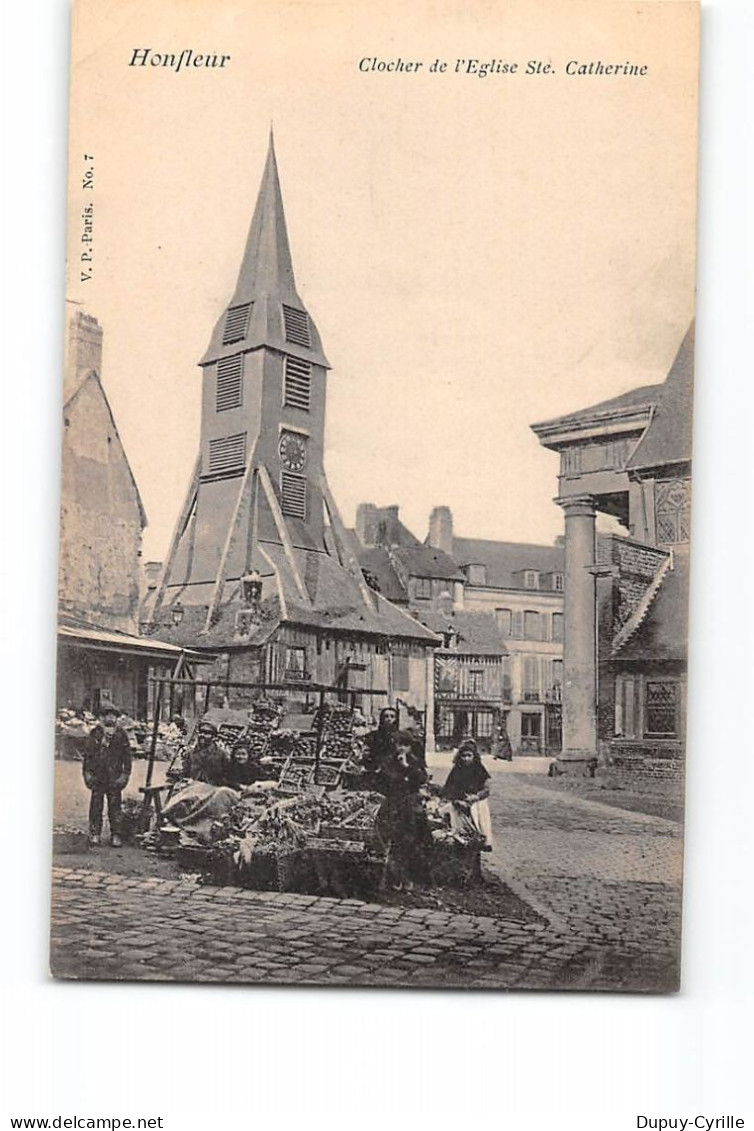 HONFLEUR - Clocher De L'Eglise Saint Catherine - Très Bon état - Honfleur