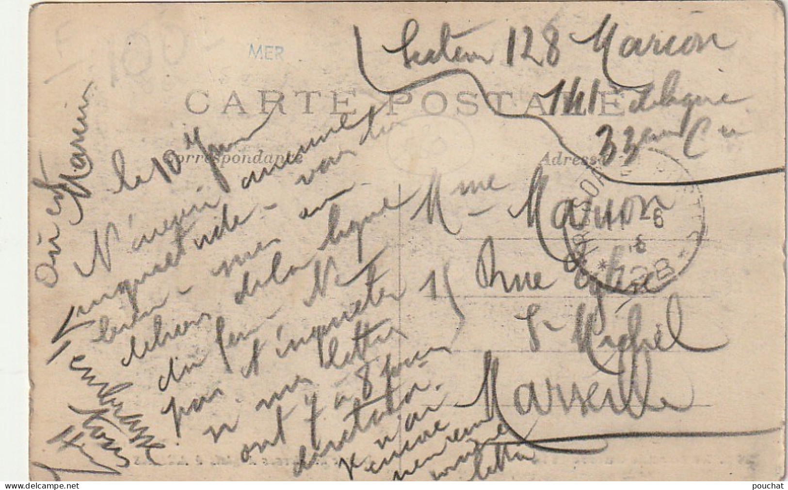 AA+ 107-(80) GUERRE 1914 - ARRIVEE DES BLESSES ANGLAIS A AMIENS - Amiens