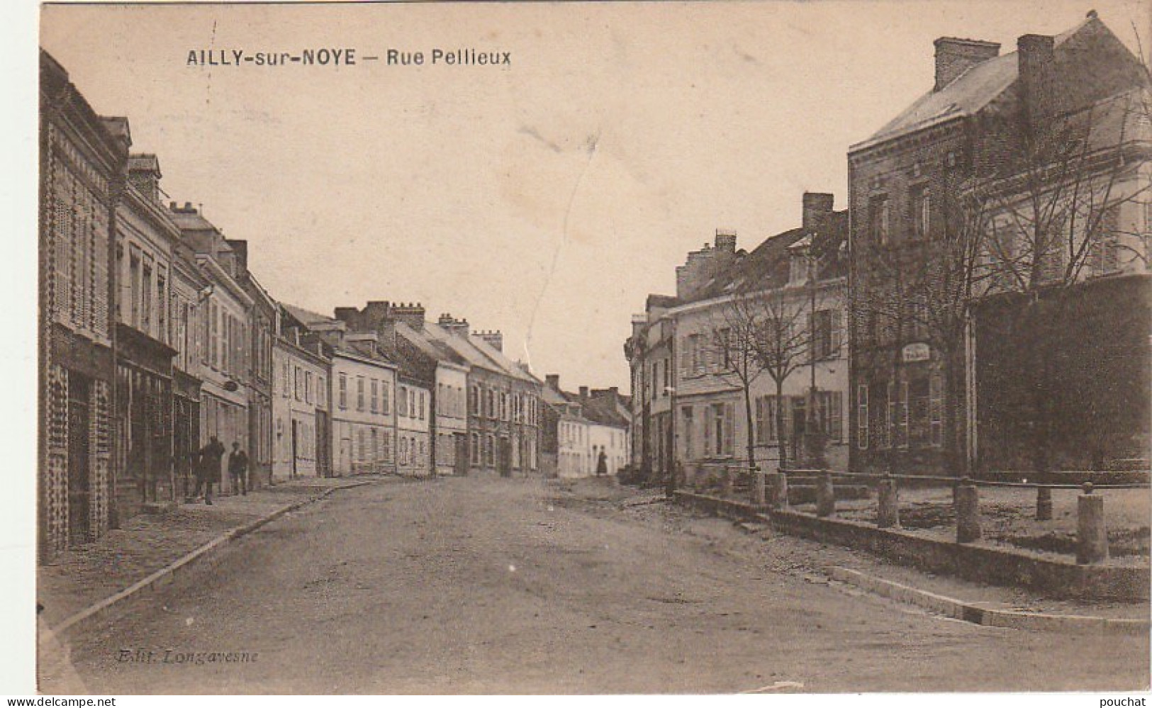 AA+ 107-(80) AILLY SUR NOYE - RUE PELLIEUX - Ailly Sur Noye