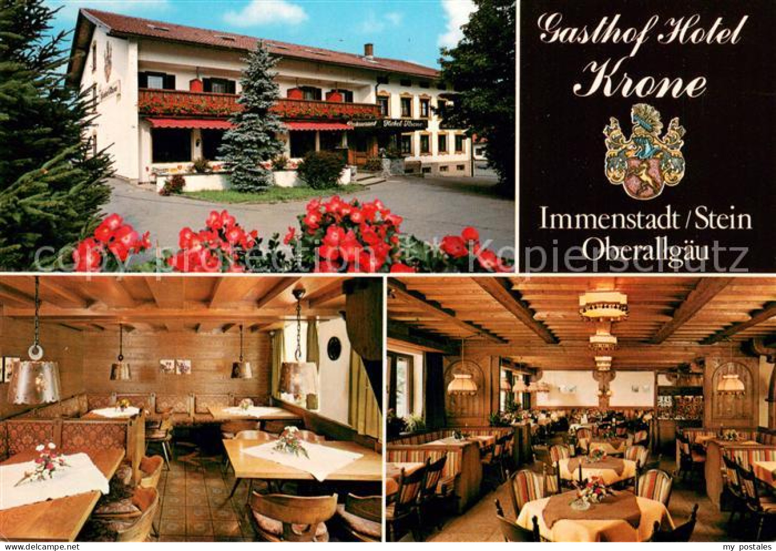 73648684 Immenstadt Allgaeu Gasthof Hotel Krone Gastraeume Immenstadt Allgaeu - Immenstadt