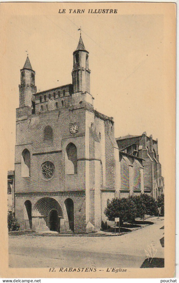 AA+ 108-(81) RABASTENS - L'EGLISE - Rabastens