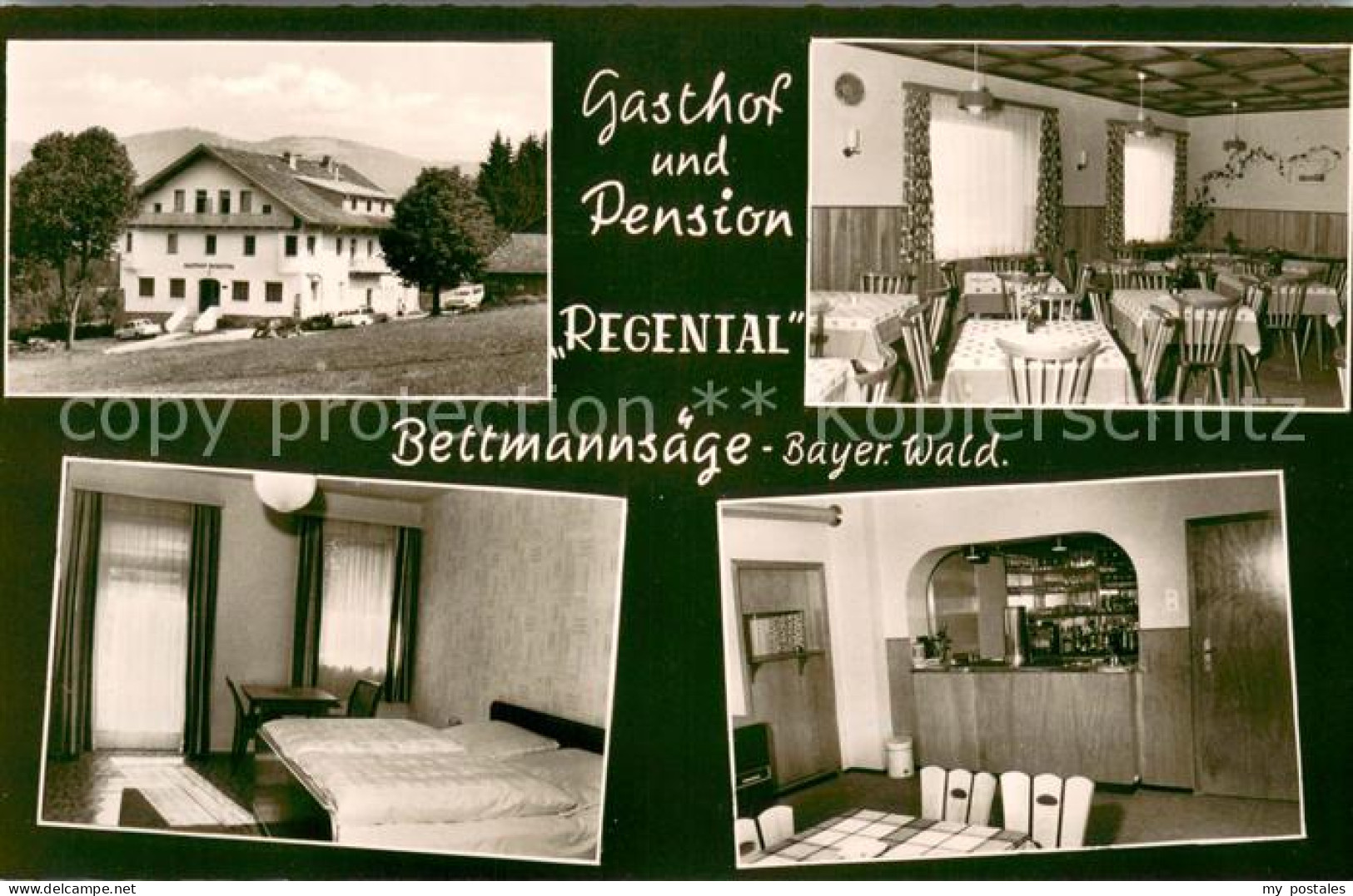 73648660 Bettmannsaege Regen Gasthof Pension Cafe Regental Im Bayerischen Wald B - Regen