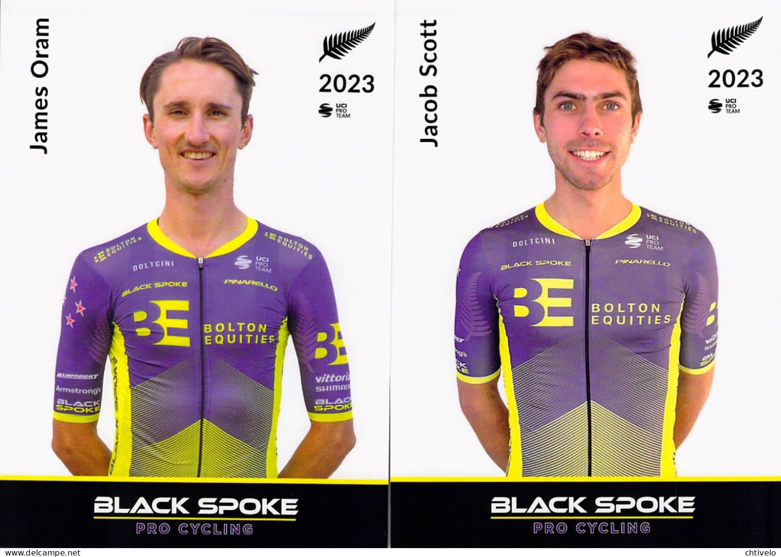 Cyclisme, James Oram & Jacob Scott, 2023 - Radsport