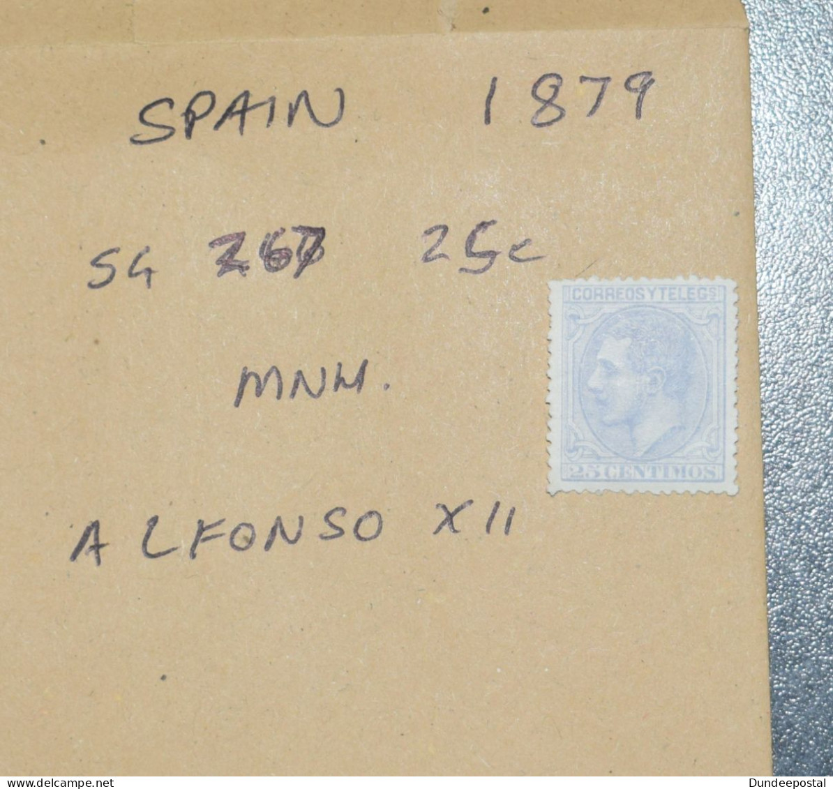 SPAIN  STAMPS  Alfonso XII  1879  ~~L@@K~~ - Unused Stamps