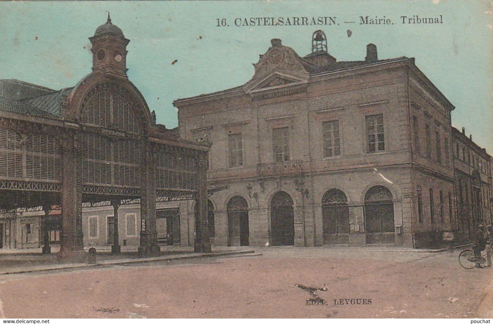 AA+ 109-(82) CASTELSARRASIN - MAIRIE , TRIBUNAL - Castelsarrasin