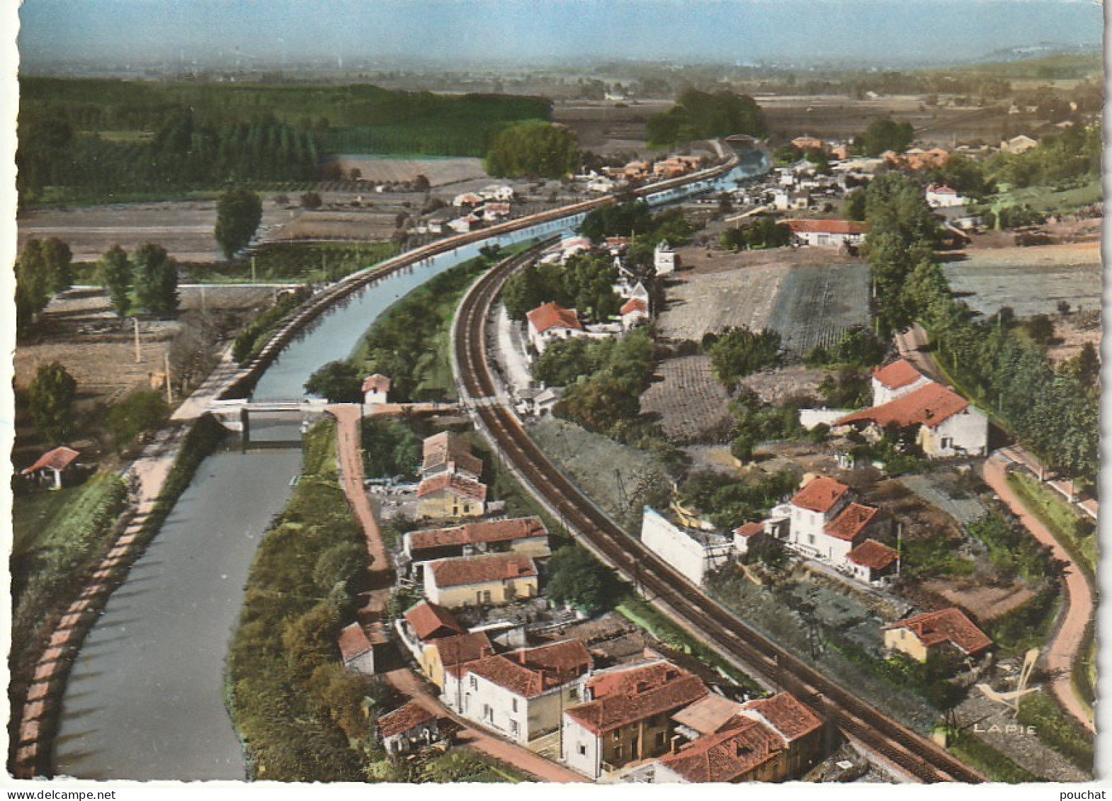 AA+ 110-(82) MALAUSE - PANORAMA - VUE AERIENNE - Autres & Non Classés