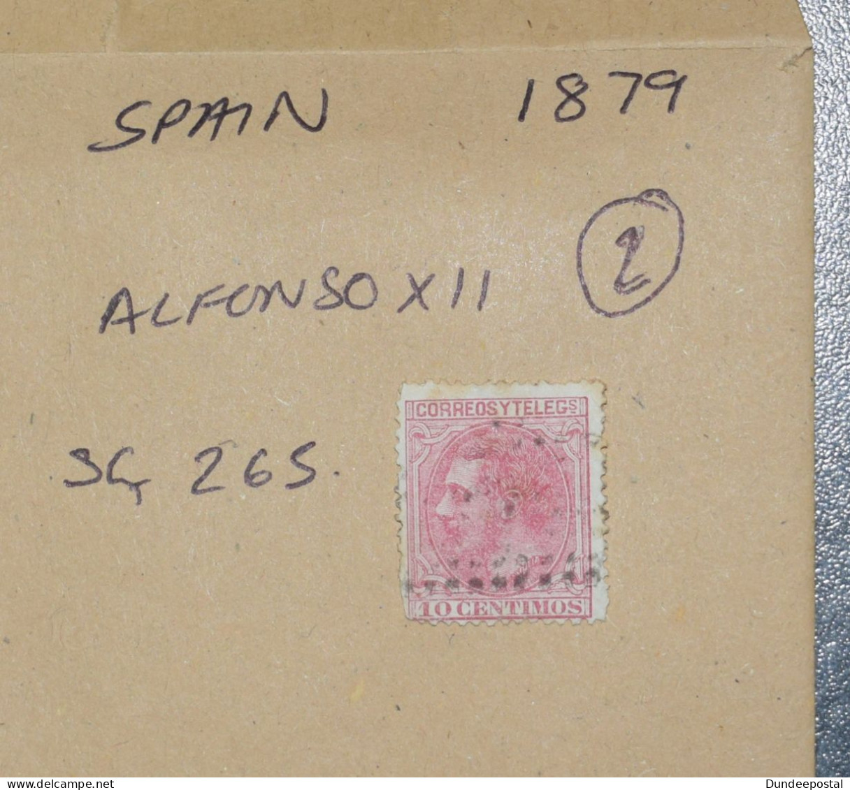SPAIN  STAMPS  Alfonso XII Red 10c 1879  ~~L@@K~~ - Nuevos