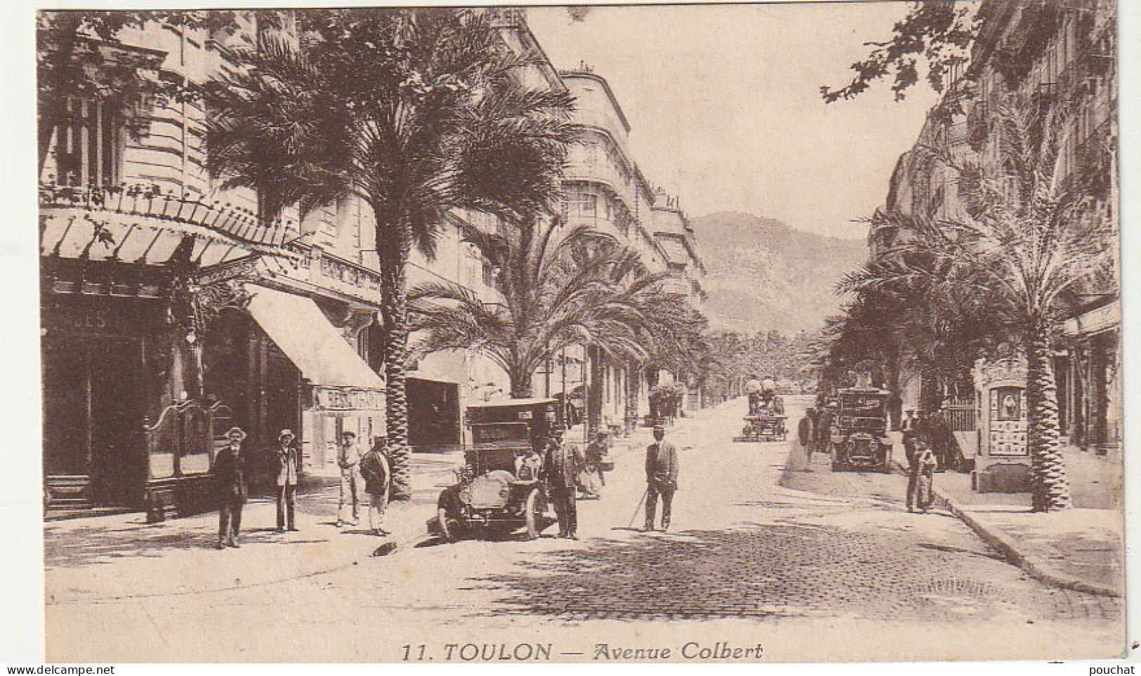 AA+ 111-(83) TOULON - AVENUE COLBERT - ANIMATION - Toulon