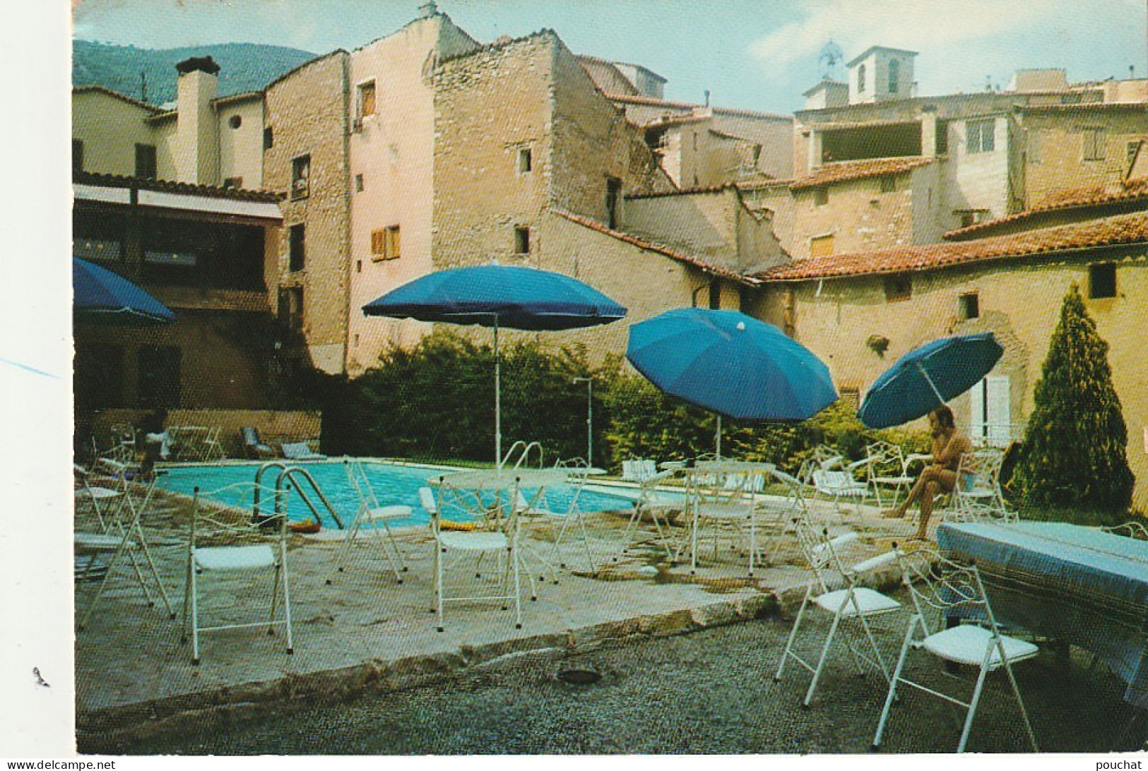 AA+ 111-(83) SEILLANS - RESTAURANT " CLARIOND " - HOTEL DE FRANCE - LA PISCINE - Autres & Non Classés