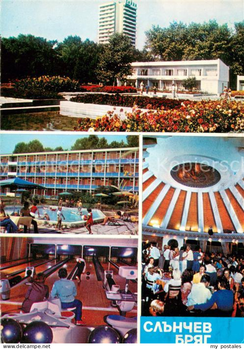 73648502 Slantschev Brjag Park Swimmingpool Bowlingbahn Speisesaal Slantschev Br - Bulgarien