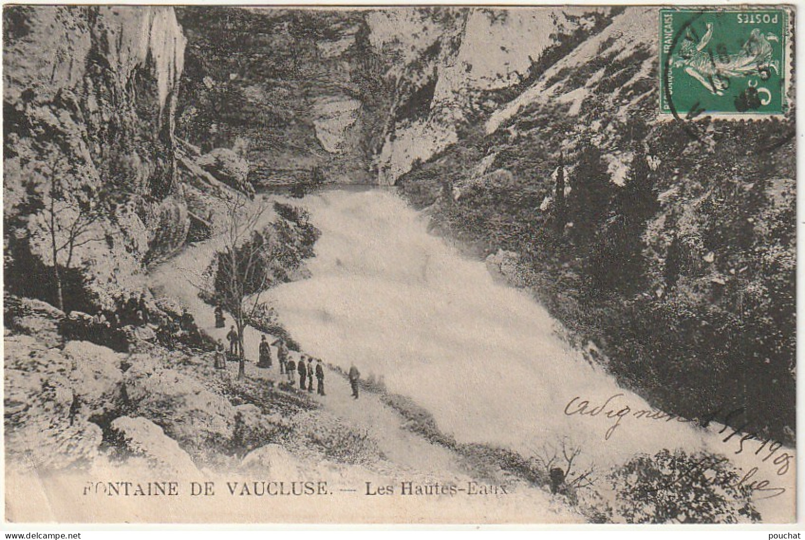 AA+ 112-(84) FONTAINE DE VAUCLUSE - LES HAUTES EAUX -  ANIMATION - Other & Unclassified