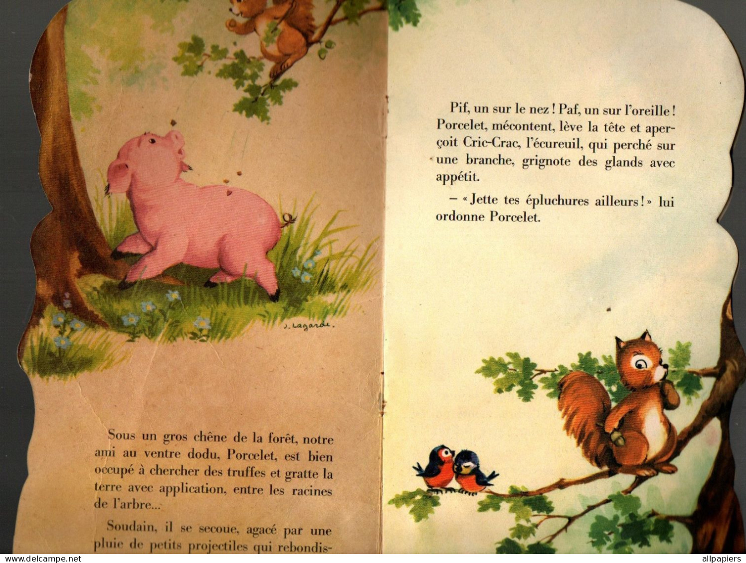 Livre Pour Enfant Cric-Crac Offert Par Chaussette DD De 1966 - Format : 26x13.5 Cm - Textile & Clothing