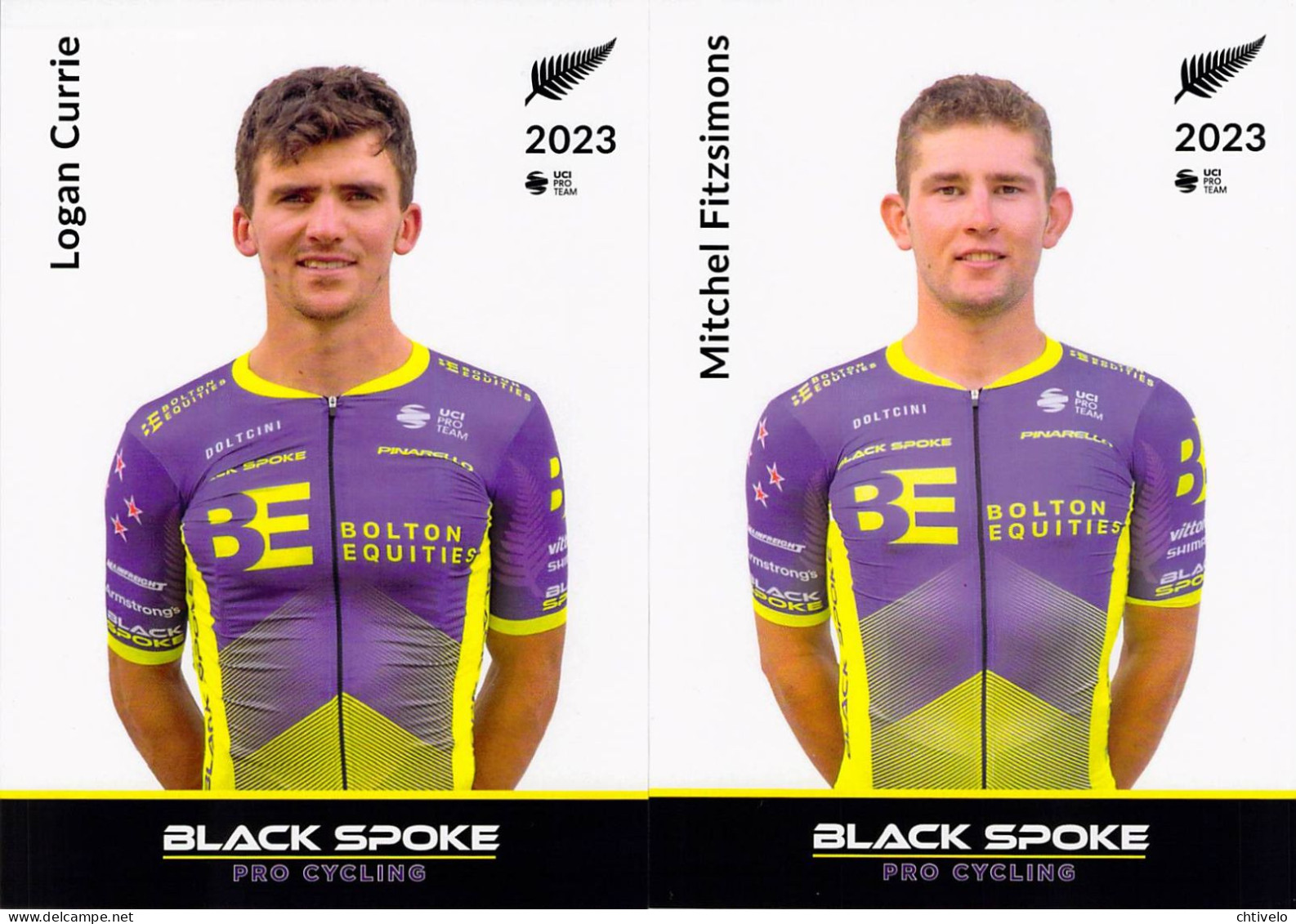 Cyclisme, Logan Currie & Mitchel Fitzsimons, 2023 - Ciclismo