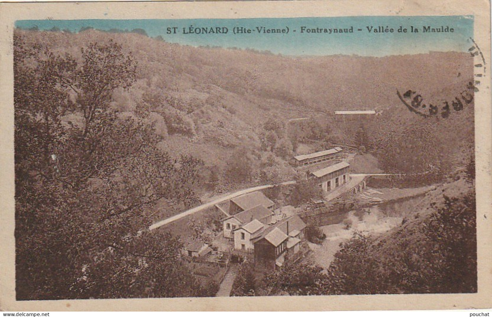 AA+ 115-(87) ST LEONARD - FONTRAYNAUD - VALLEE DE LA MAULDE - VUE GENERALE - Saint Leonard De Noblat
