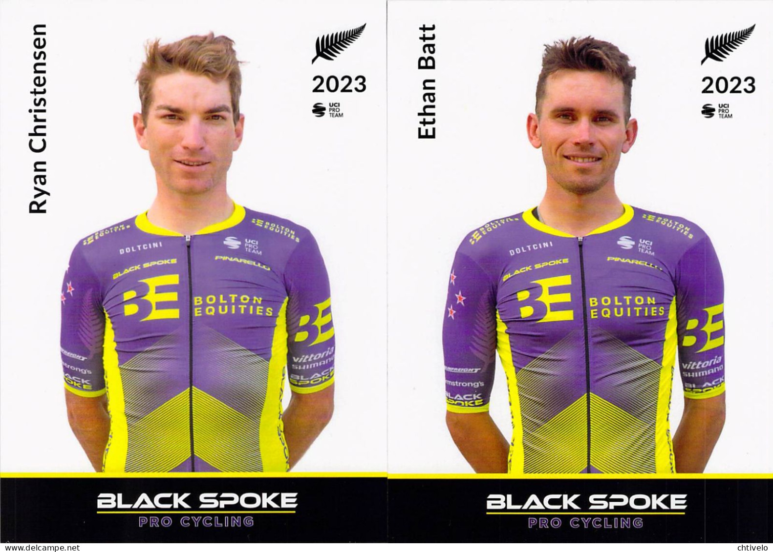 Cyclisme, Ryan Christensen & Ethan Batt, 2023 - Radsport