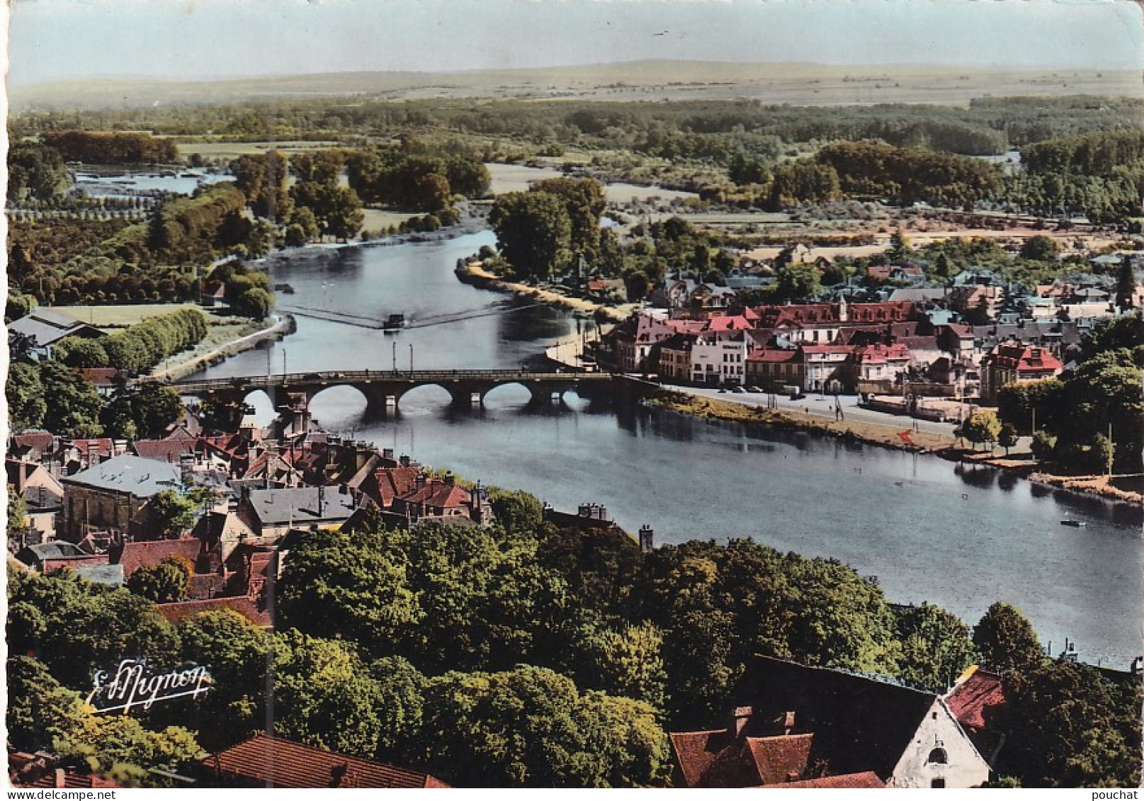 AA+ 117-(89) JOIGNY - PERSPECTIVE SUR L'YONNE - Joigny