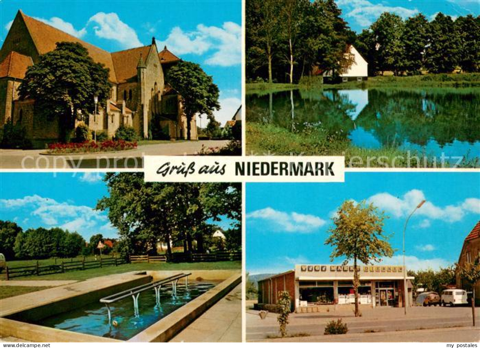 73648337 Niedermark Osnabrueck Kirche Wassertretstelle Muehle Am Goldbach Gescha - Osnabrueck