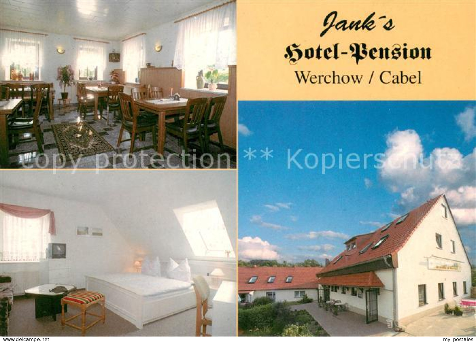 73648331 Werchow Janks Hotel Pension Gaststube Zimmer - Other & Unclassified