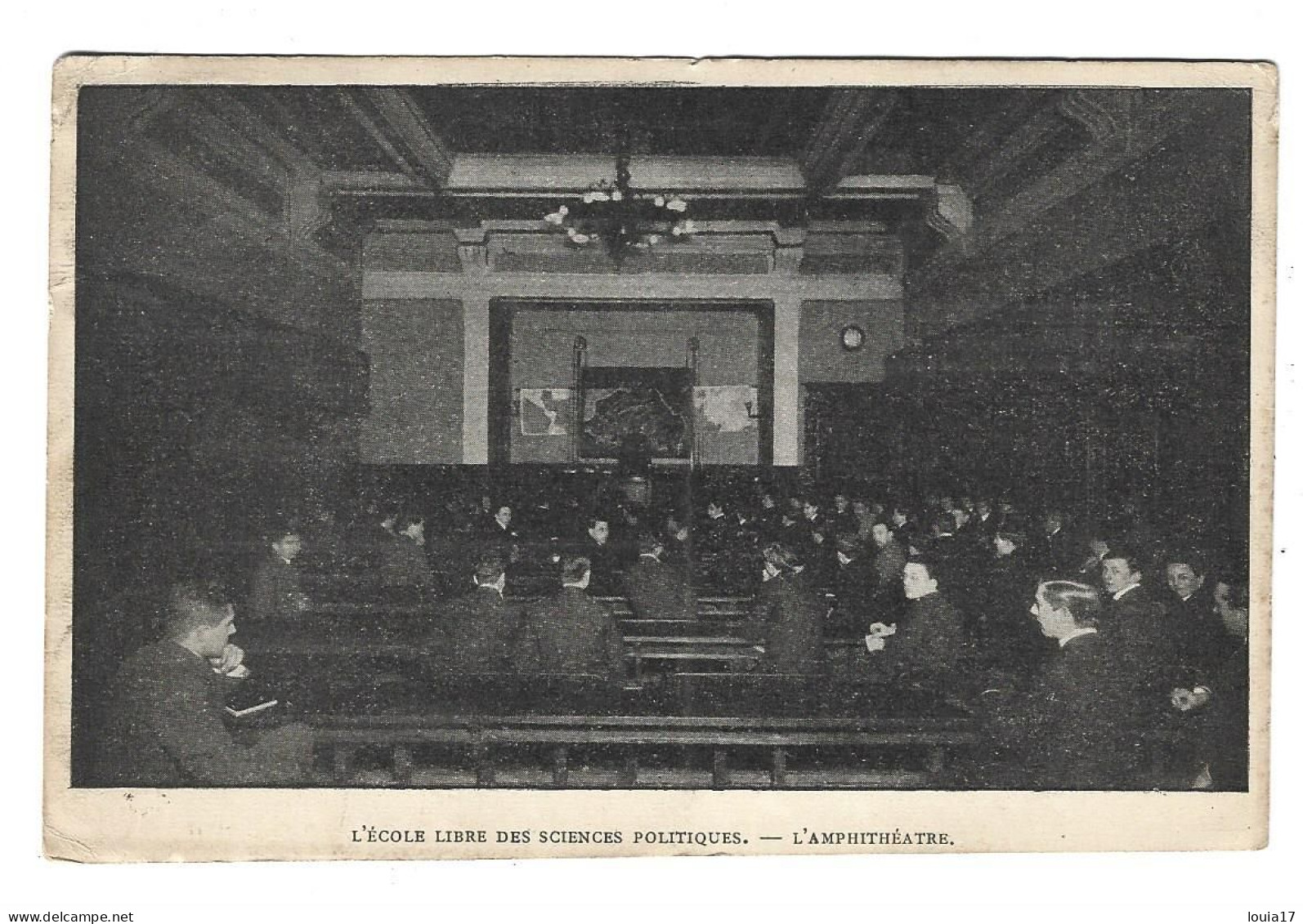 - L' Ecole Des Sciences Politiques : L' Amphithéâtre - Education, Schools And Universities