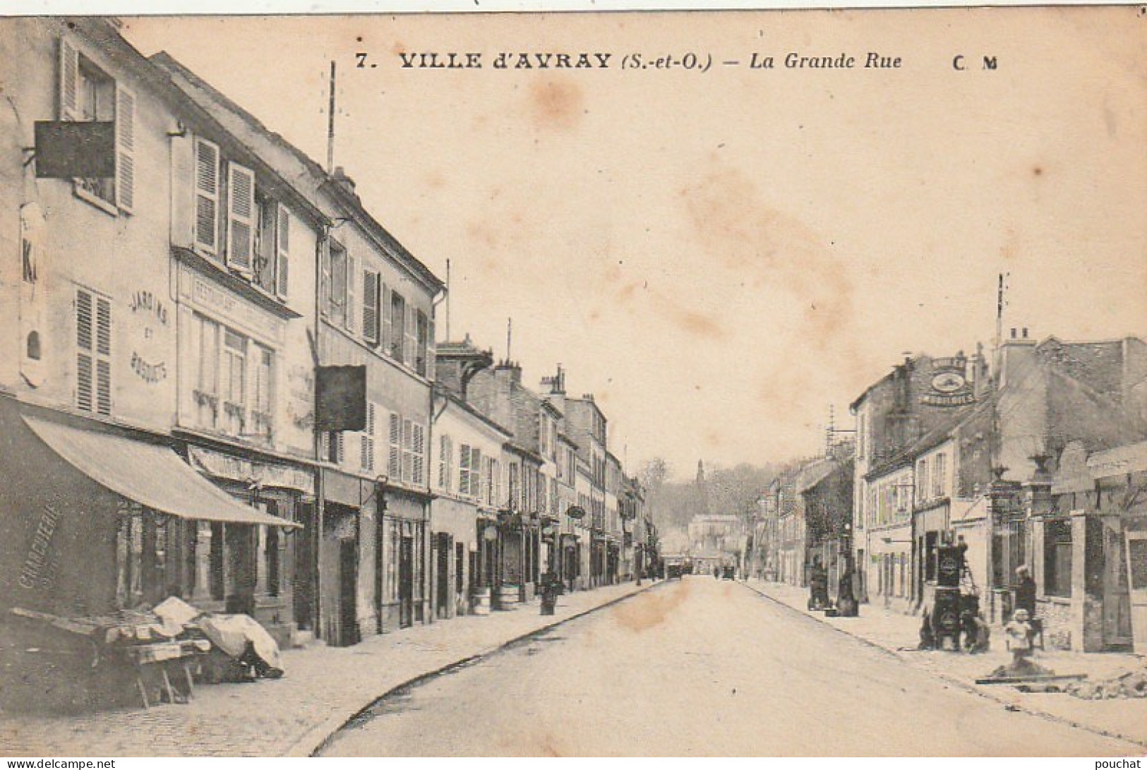 AA+ 120-(92) VILLE D'AVRAY - LA GRANDE RUE - COMMERCES - Ville D'Avray