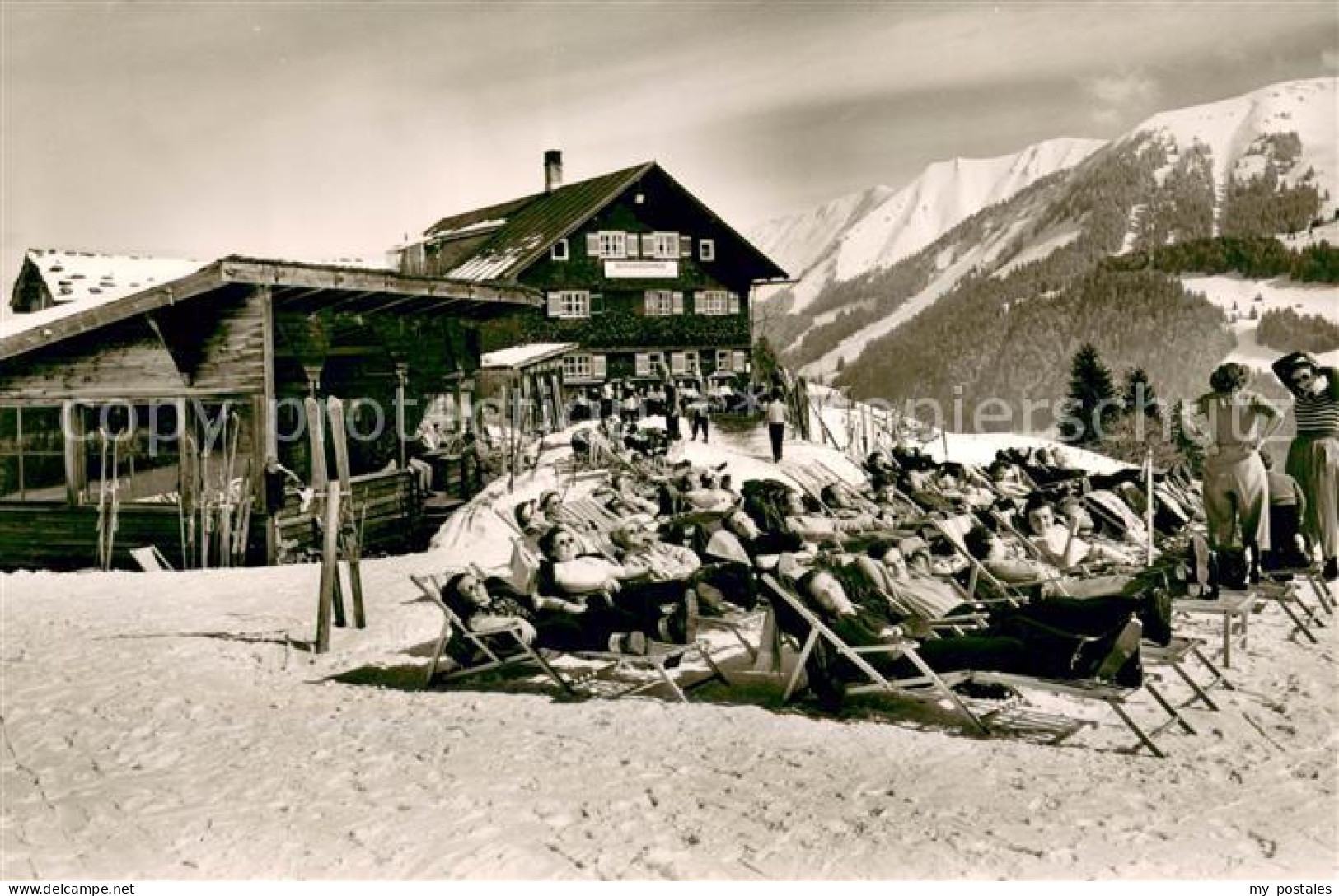 73648265 Hirschegg Kleinwalsertal Vorarlberg Berggasthaus Schoentalhof Hirschegg - Otros & Sin Clasificación