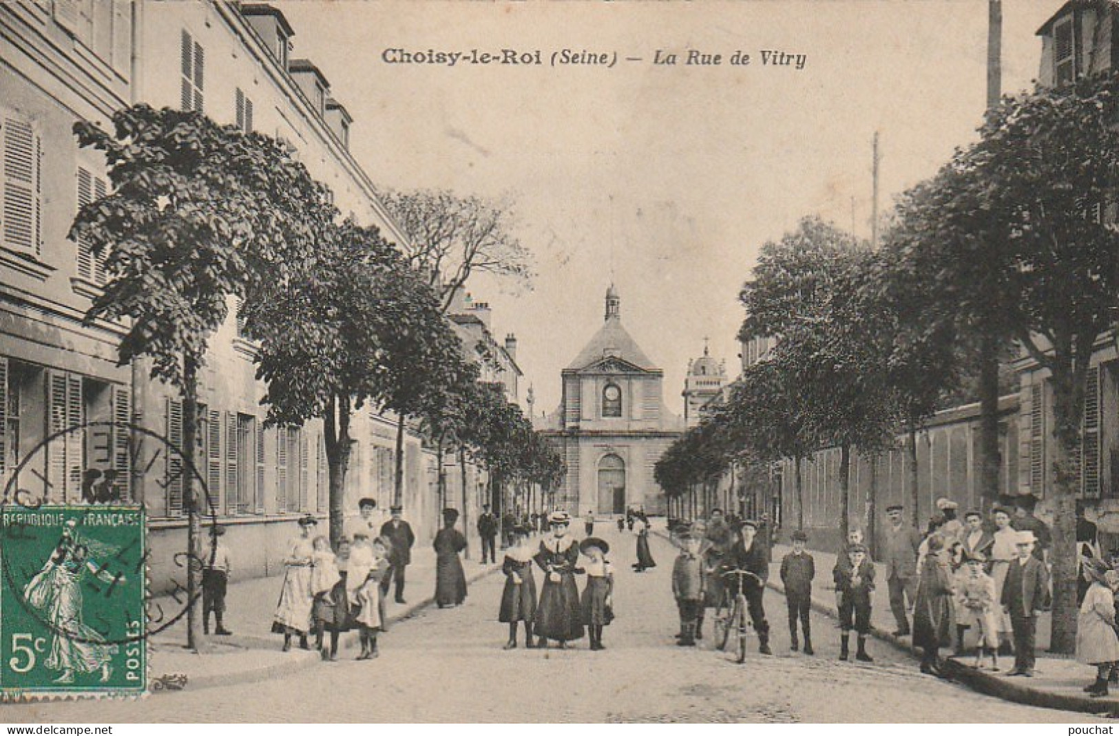 AA+ 122-(94) CHOISY LE ROI - LA RUE DE VITRY - ANIMATION - Choisy Le Roi