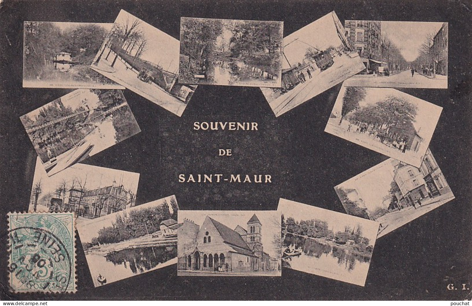 AA+ 122-(94) SOUVENIR DE SAINT MAUR - CARTE MULTIVUES - Saint Maur Des Fosses