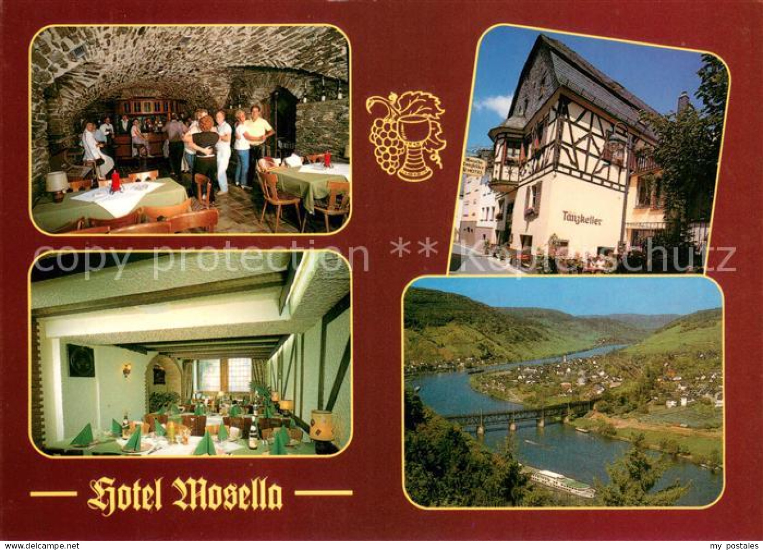 73648144 Bullay Mosel Hotel Mosella Historischer Zehnthaus Gewoelbekeller Blick  - Otros & Sin Clasificación