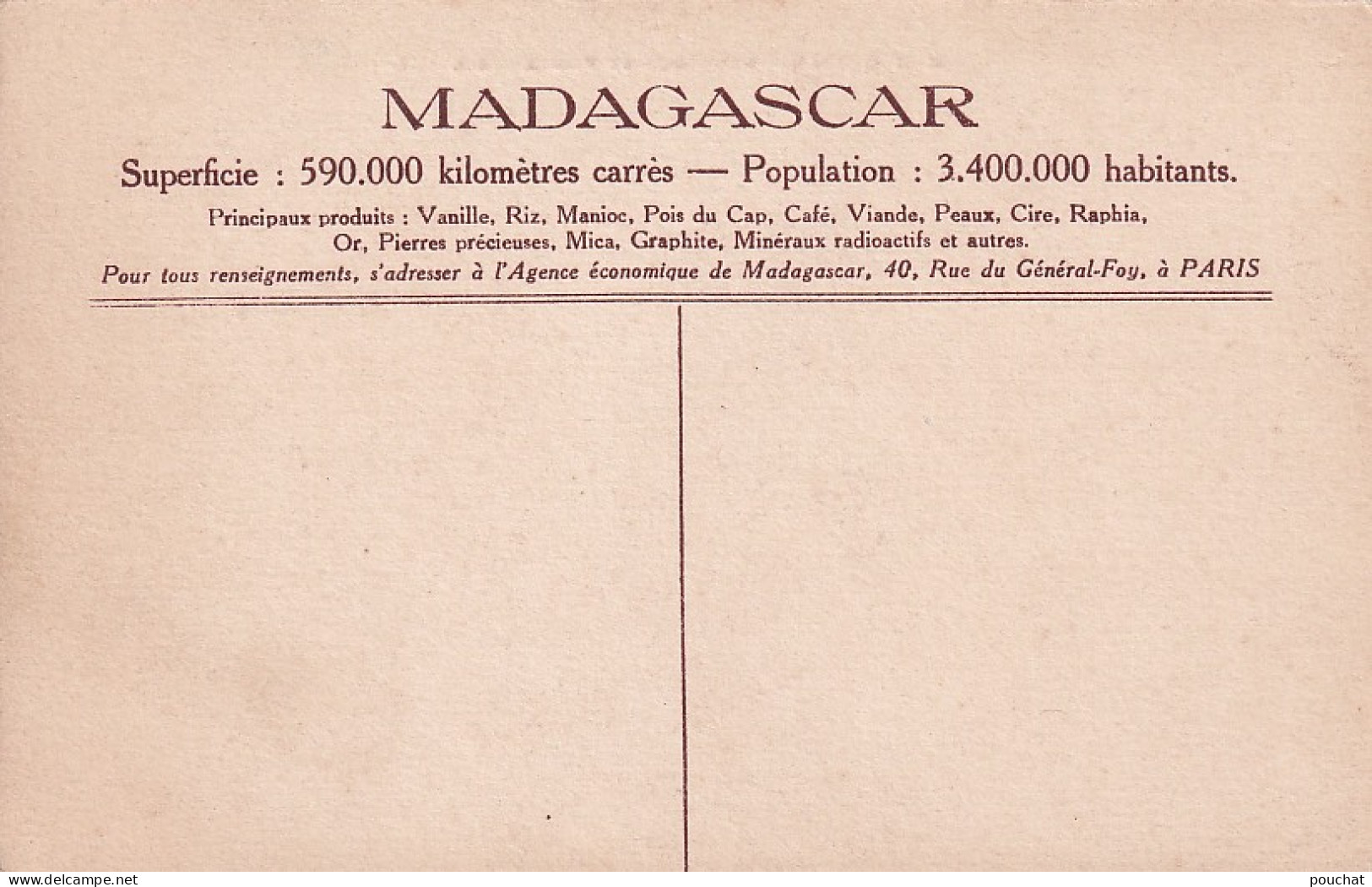 AA+ 125- MADAGASCAR  - RESIDENCE DES FIANARANTSOA  - ANIMATION - Madagascar