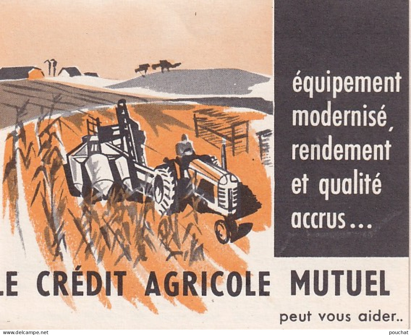 AA+ 127- MINI CALENDRIER CREDIT AGRICOLE MUTUEL DE LOT ET GARONNE , BD CARNOT AGEN ( 1959 ) - Klein Formaat: 1941-60