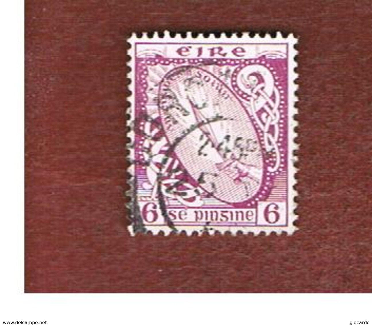 IRLANDA (IRELAND) -  SG 119b  -  1940  SWORD OF LIGHT 6  - USED - Used Stamps