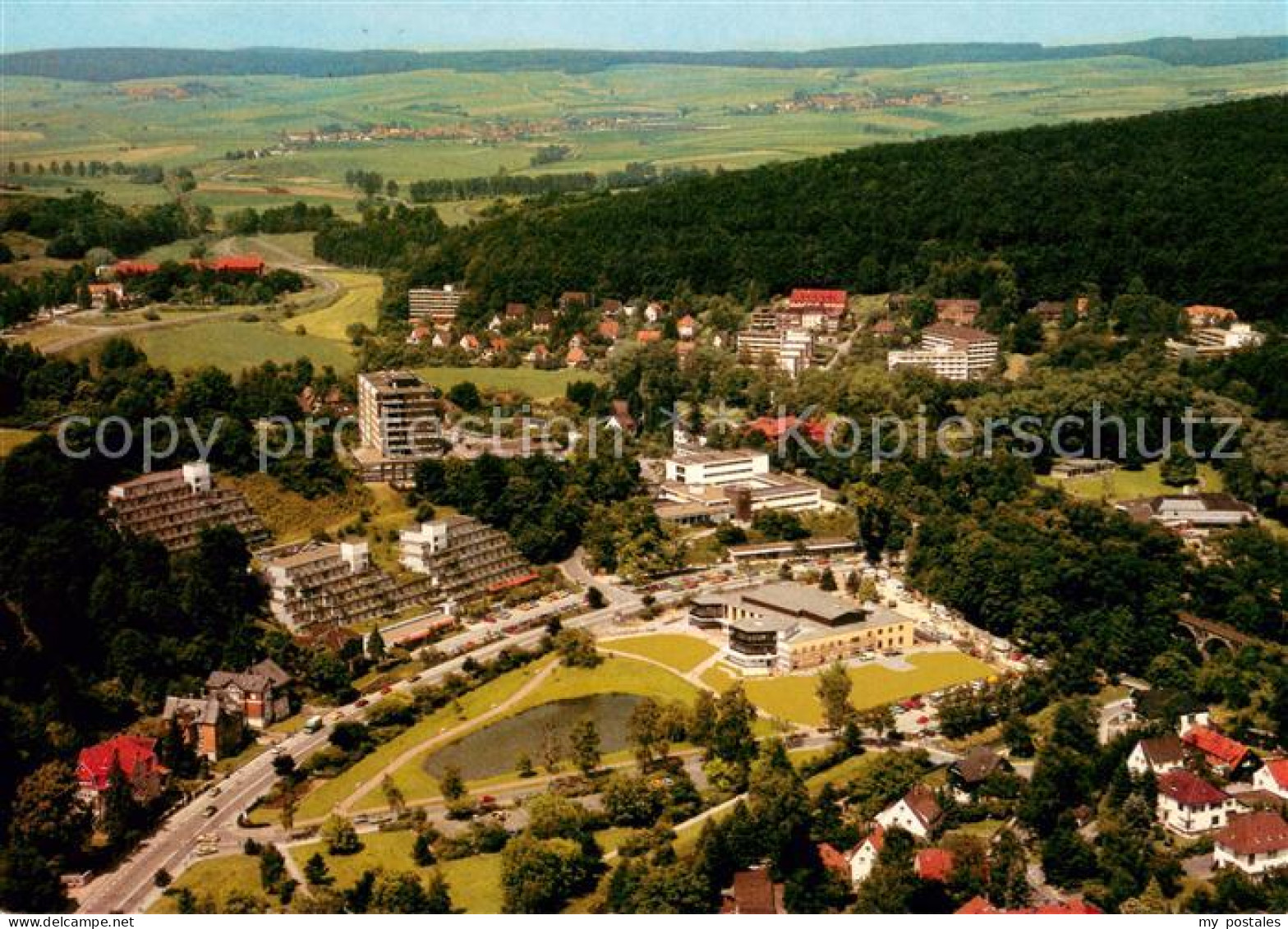 73648026 Bad Gandersheim Fliegeraufnahme Bad Gandersheim - Bad Gandersheim