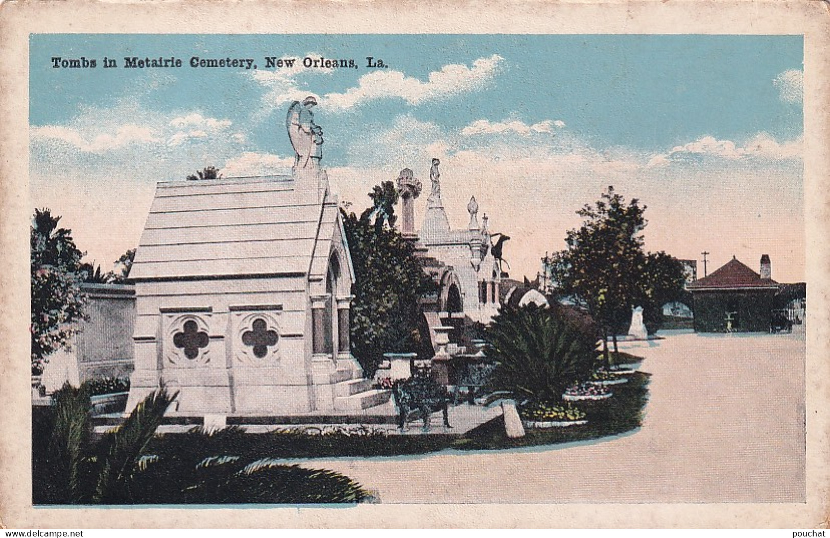AA+ 130- TOMBS IN METAIRIE CEMETERY , NEW ORLEANS LOUISINA - TOMBES  - New Orleans
