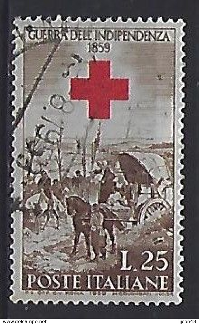 Italy 1959  100 Jahrestag Des Einigungskrieges  (o) Mi.1045 - 1946-60: Used