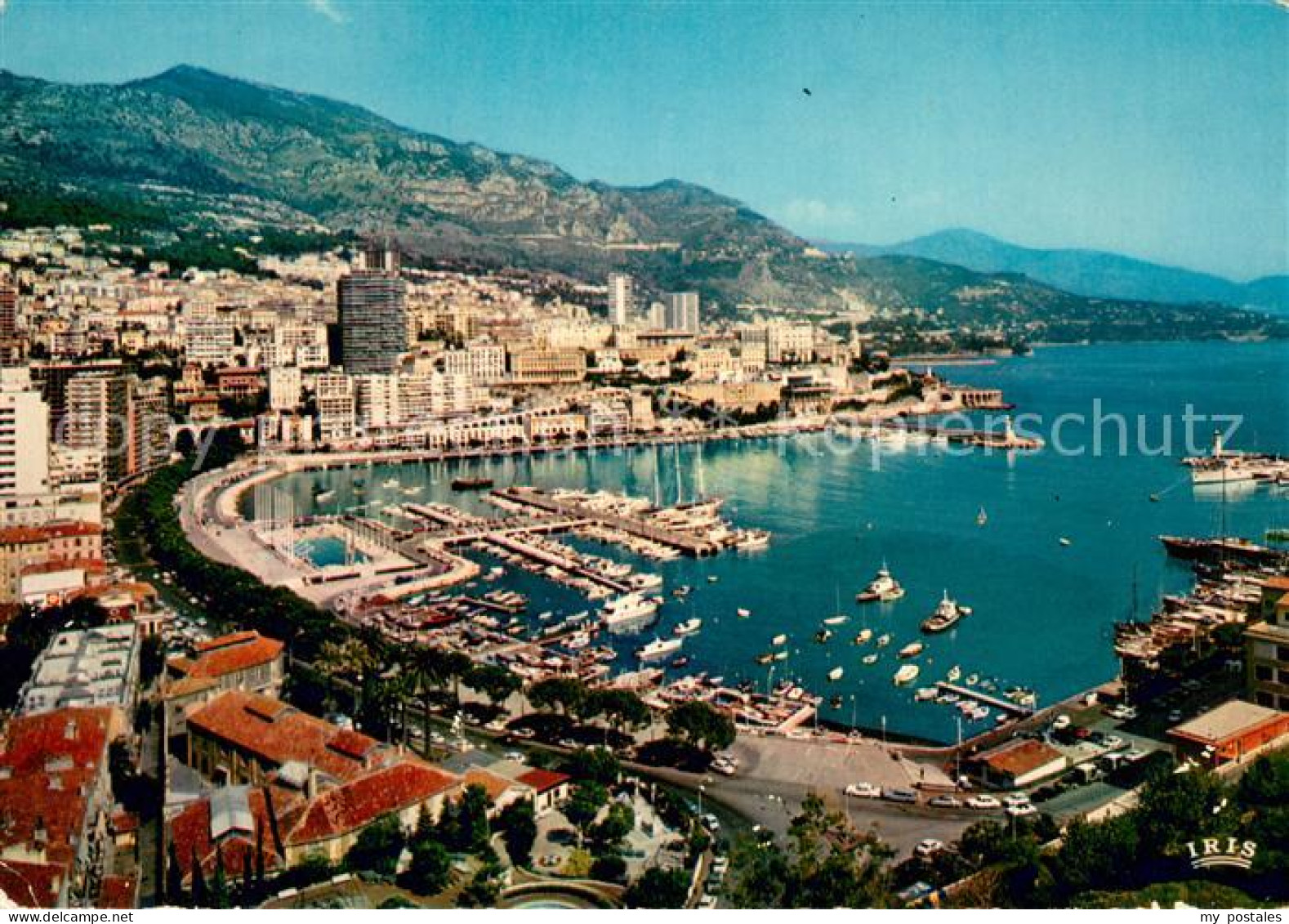 73647926 Monaco Vue Aerienne Sur Le Port Et Monte Carlo Monaco - Andere & Zonder Classificatie
